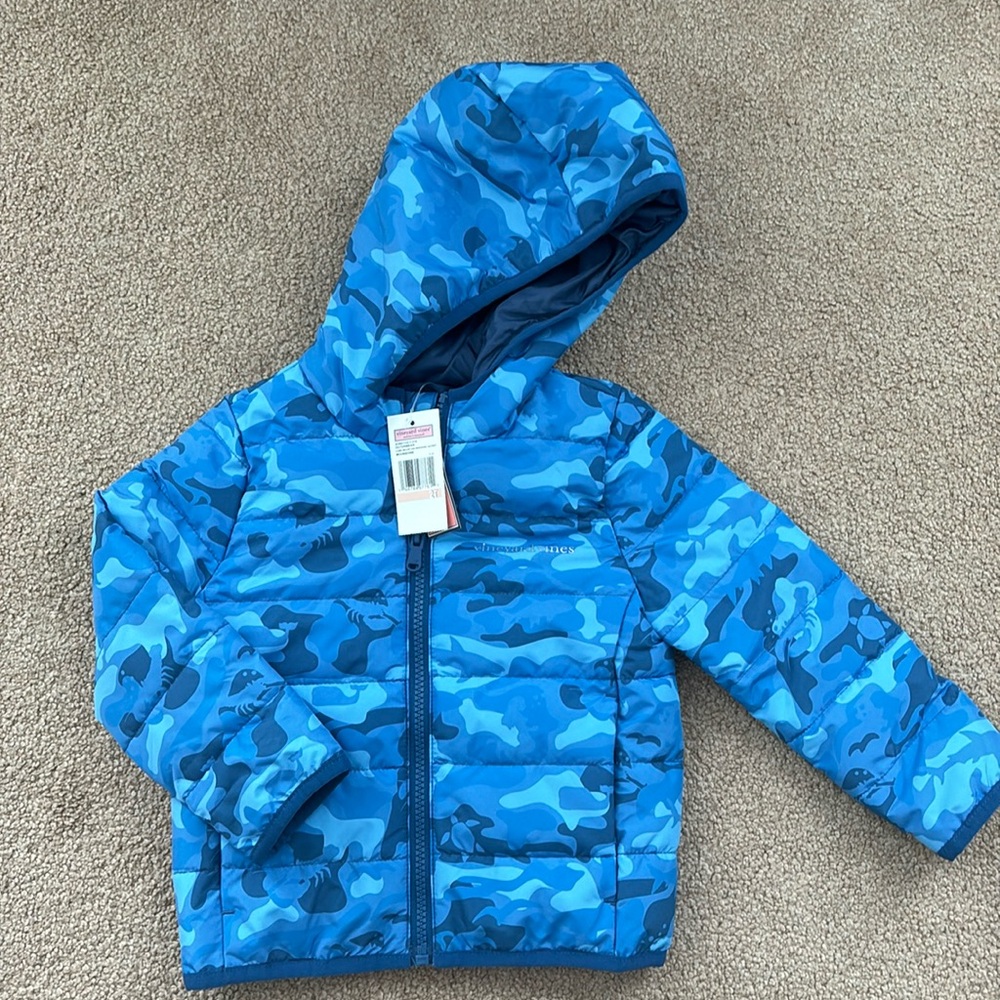 Vineyard Vines Kids Puffy Jacket